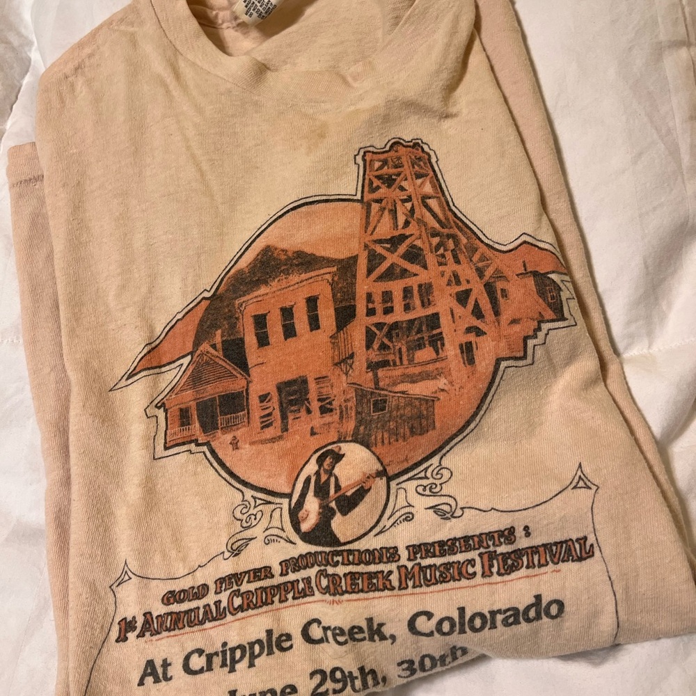 Vintage Cripple Creek Music Festival T-Shirt